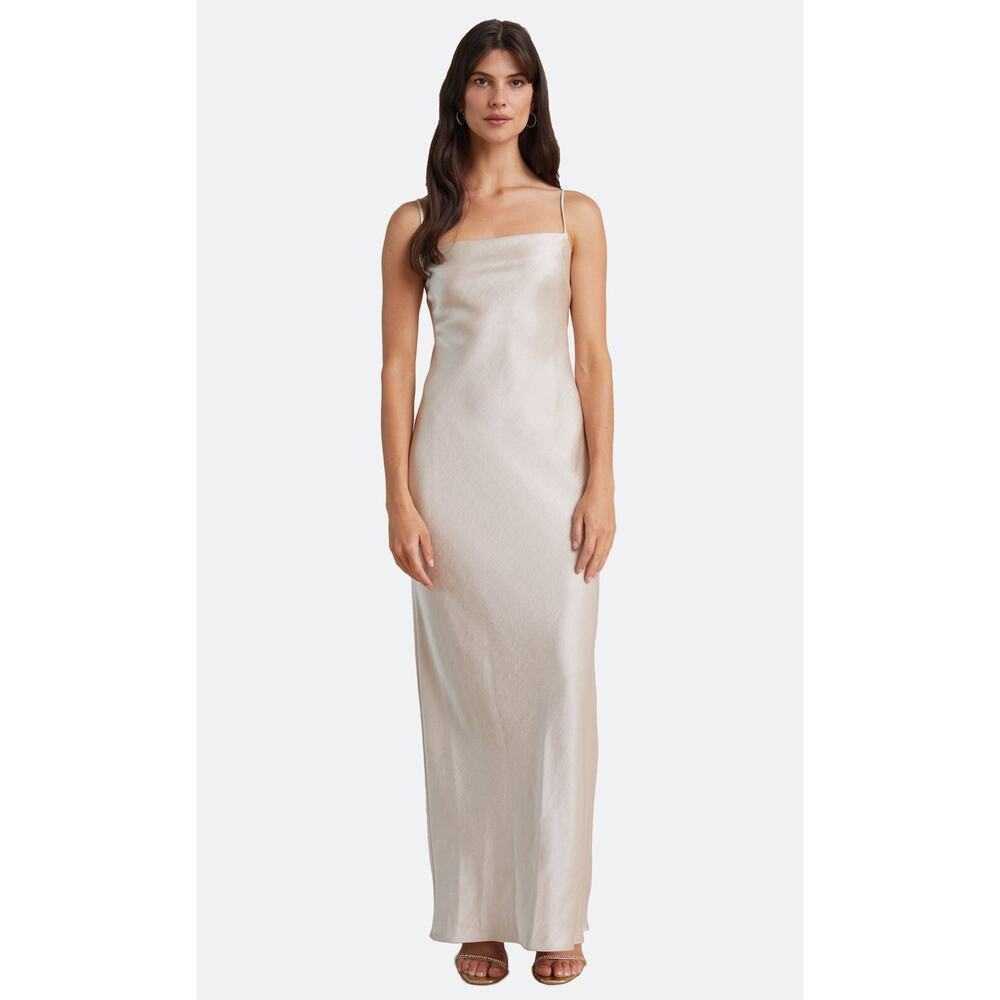 Bec + Bridge The Dreamer Tie Maxi Dress - 8 - Sand